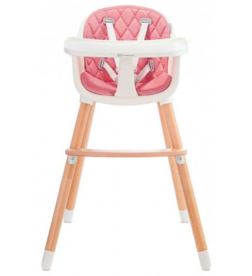 Visoka stolica 2u1 SIENNA Pink Kinderkraft