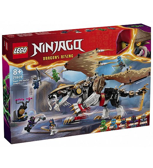 Lego kocke Ninjago Zmajski mojster Egalt 71809