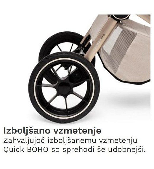 Dječja kolica 2u1 QUICK BOHO Beige Muuvo