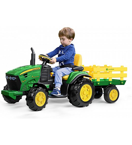 12v dječji traktor JD GROUND FORCE RC Tractor 330W Pe Perego