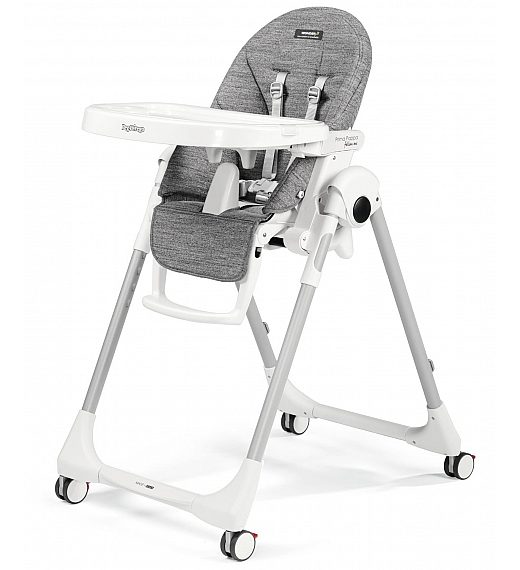 Peg Perego PRIMA PAPPA Follow me Wonder Grey - stol za hranjenje