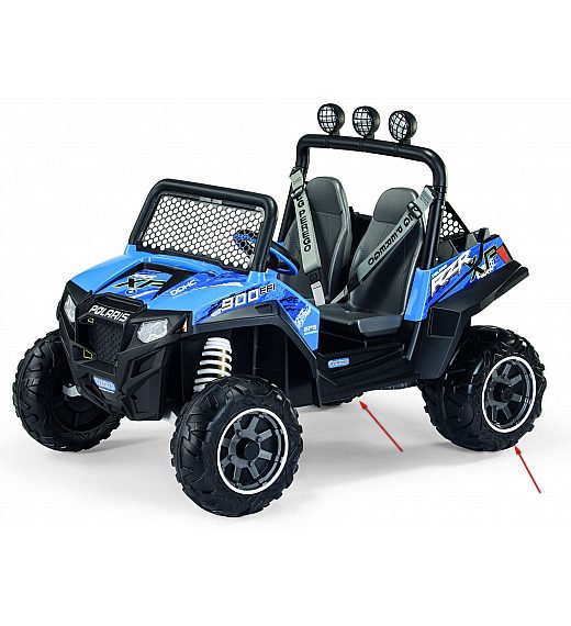 Stražnji kotači za Polaris Ranger RZR 900 Blue Peg Perego