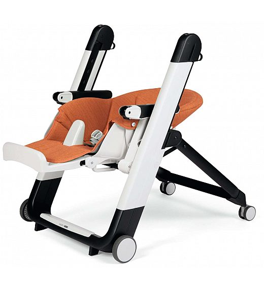 Peg Perego SIESTA Follow me Wonder Orange - stolček za hranjenje