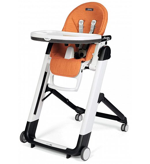 Peg Perego SIESTA Follow me Wonder Orange - stolček za hranjenje