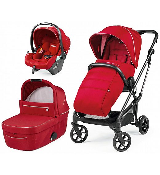 Peg Perego Vivace modular Lounge Red Shine - trio dječja kolica