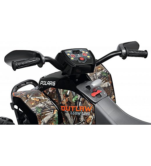 12V POLARIS OUTLAW Camo 330W Peg Perego - quad na akumulator