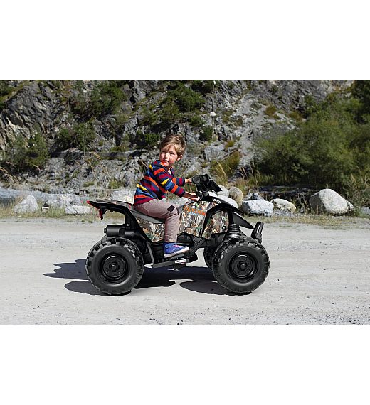 12V POLARIS OUTLAW Camo 330W Peg Perego - quad na akumulator