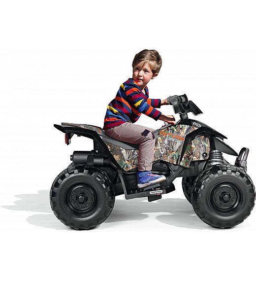 12V POLARIS OUTLAW Camo 330W Peg Perego - quad na akumulator