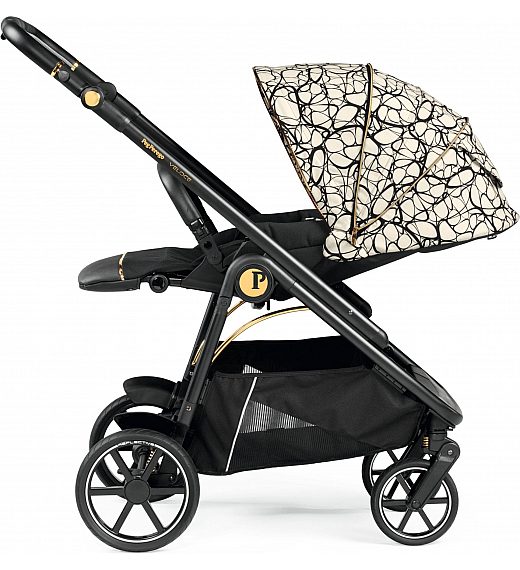 Veloce kolica 3u1 Lounge Graphic Gold - trio