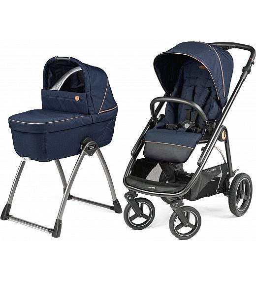 Dječja kolica 2u1 Veloce TC Belvedere Blue Shine Peg Perego