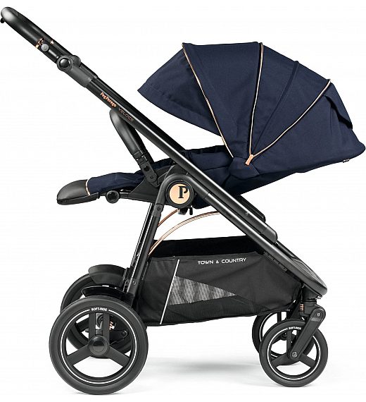 Dječja kolica 2u1 Veloce TC Belvedere Blue Shine Peg Perego