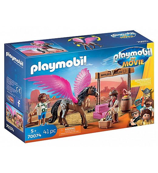 Playmobil  Marla in Del s krilatim konjem 70074