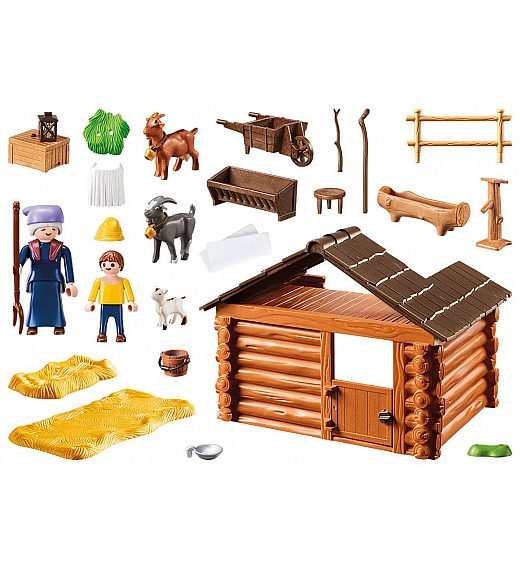 Playmobil HEIDI Peter i koze 70255