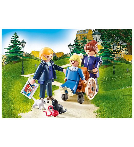 Playmobil HEIDI Klara s ocem i gospođicom Rottenmeier 70258