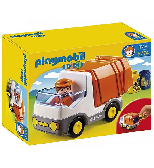 Playmobil Smetarski tovornjak 1.2.3.