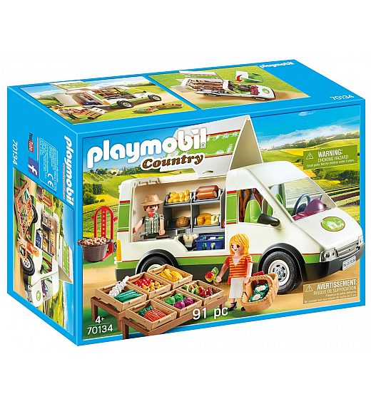 PLAYMOBIL COUNTRY mobilna tržnica 70134