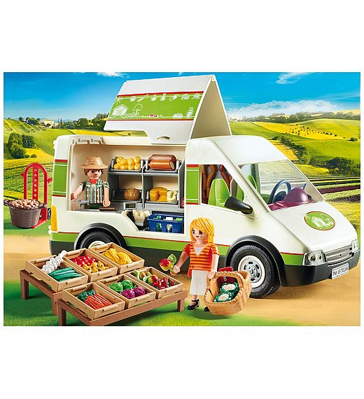 PLAYMOBIL COUNTRY mobilna tržnica 70134