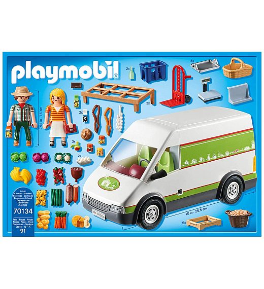 PLAYMOBIL COUNTRY mobilna tržnica 70134