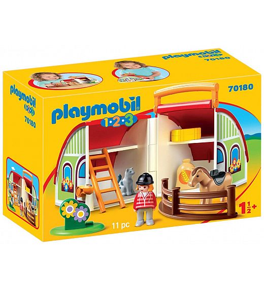 Prijenosna farma 70180 - Playmobil 1.2.3.