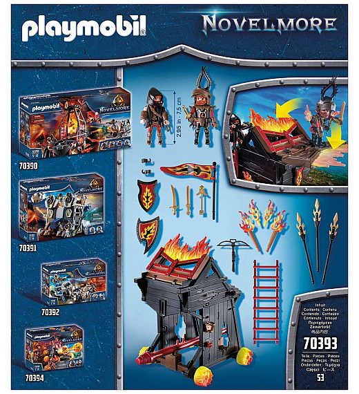 Playmobil Novelmore Ognjeni katapult 70394