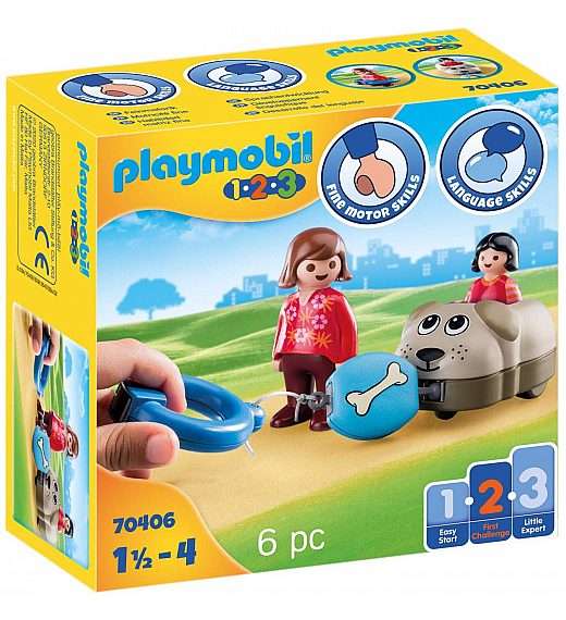 Vozilo za treniranje pasa 70406 - Playmobil 1.2.3.