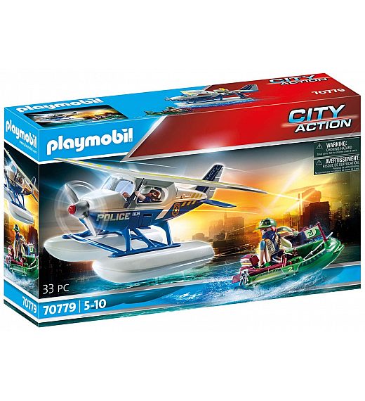 Playmobil City Action Police Seaplane Toy 70779