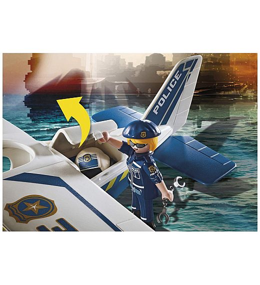 Playmobil City Action Police Seaplane Toy 70779