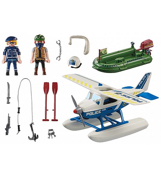 Playmobil City Action Police Seaplane Toy 70779