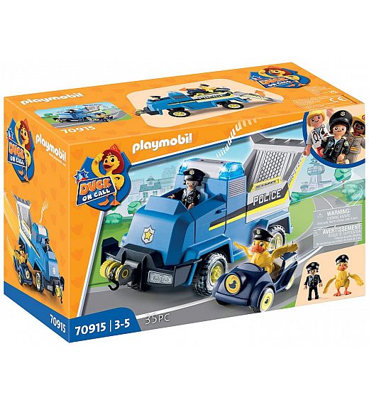 Playmobil Duck on Call Police Emergency Vehicle 70915