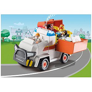 Playmobil Duck on Call Ambulance Emergency Vehicle 70916