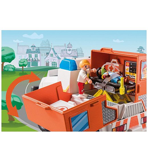 Playmobil Duck on Call Ambulance Emergency Vehicle 70916