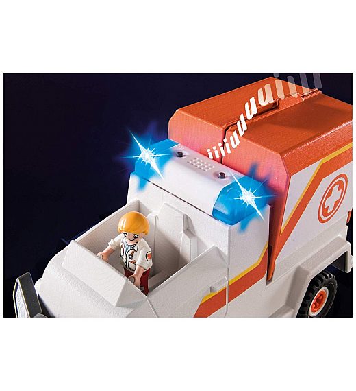 Playmobil Duck on Call Ambulance Emergency Vehicle 70916