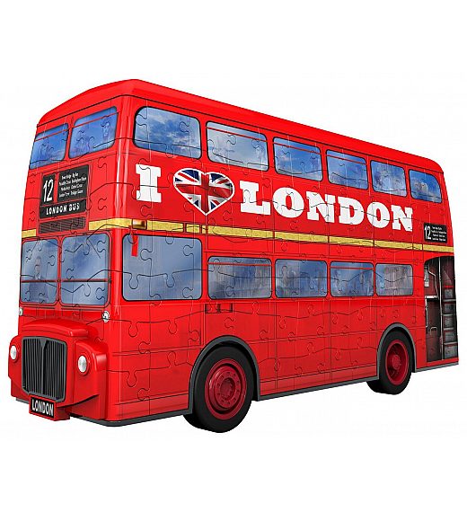 Sestavljanka 3D London Bus