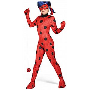 Pustni kostum za otroke LadyBug - Miraculous Deluxe 4-5 let