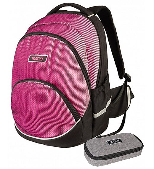 Target FLOW PACK Chameleon pink 26289 - anatomski školski ruksak, školska torba