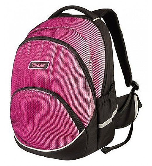 Target FLOW PACK Chameleon pink 26289 - anatomski školski ruksak, školska torba