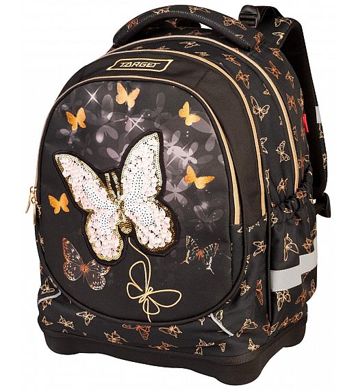 Superlight Petit Gold Butterfly 28049 - školski ruksak