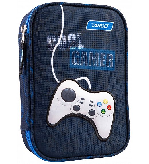 Jednodijelna puna pernica MULTY Gamer pro 28081