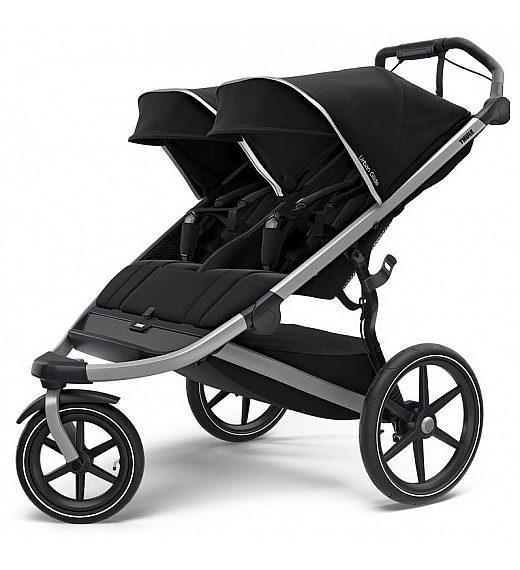 Dječja kolica za blizance Thule Urban Glide2 Double Black 2021