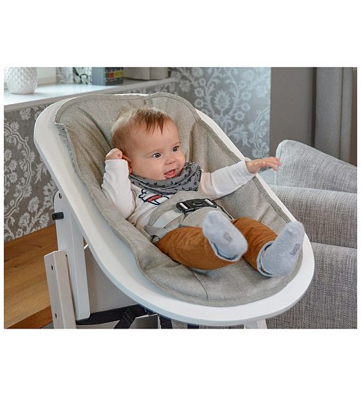 Ležaljka Treppy NEWBORN SEATY White