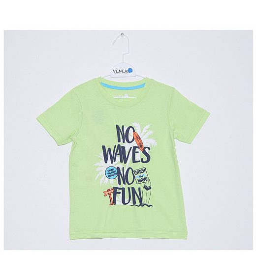 Majica za dječake  Venere T-shirt Green Apple