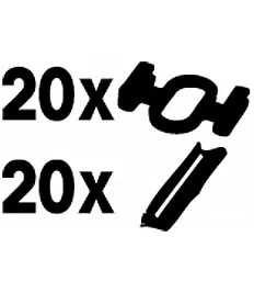 SPONKE IN SPOJKE ZA TIRE (20+20) SPONKE IN SPOJKE ZA TIRE (20+20)