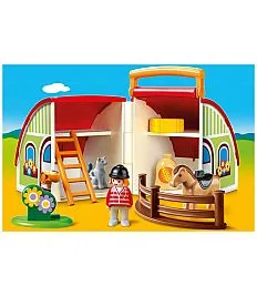 Prenosna kmetija 70180 - Playmobil 1.2.3. Prenosna kmetija 70180 - Playmobil 1.2.3.