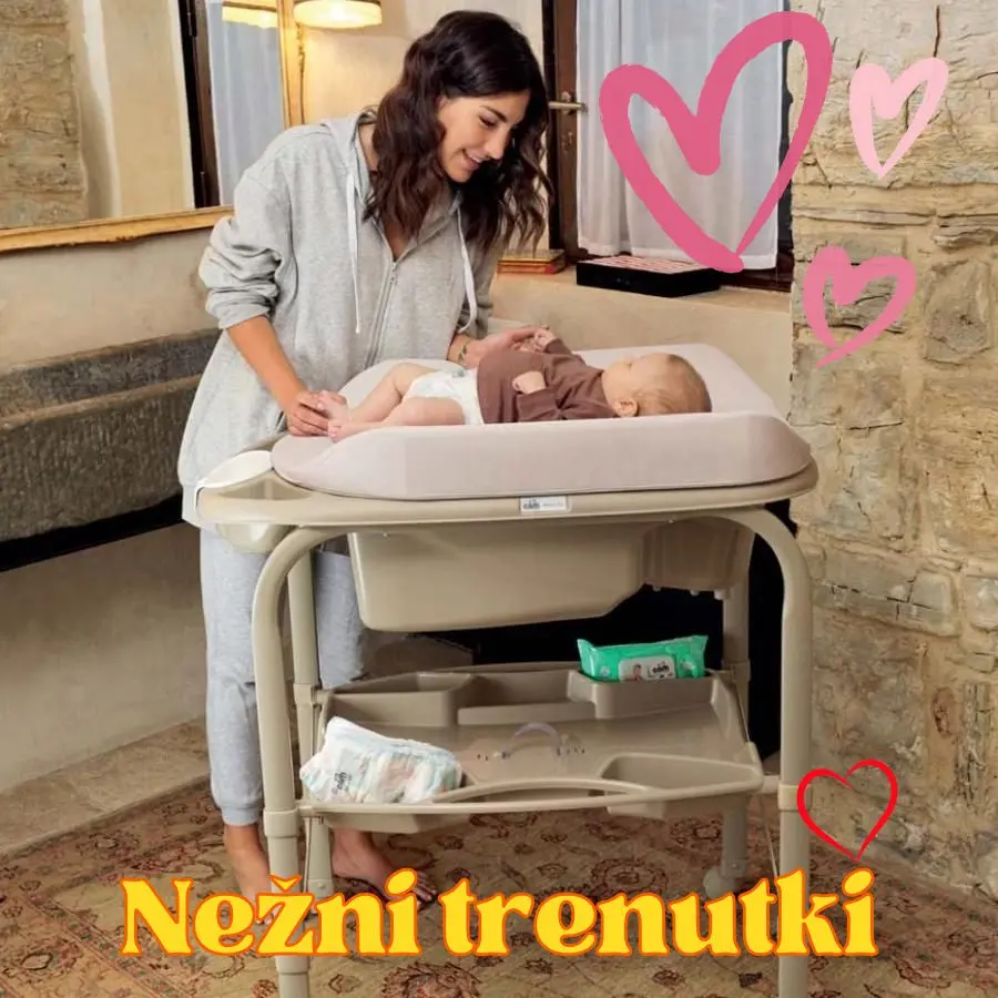 Previjalne mize za vsak prostor Stabilne previjalne mize